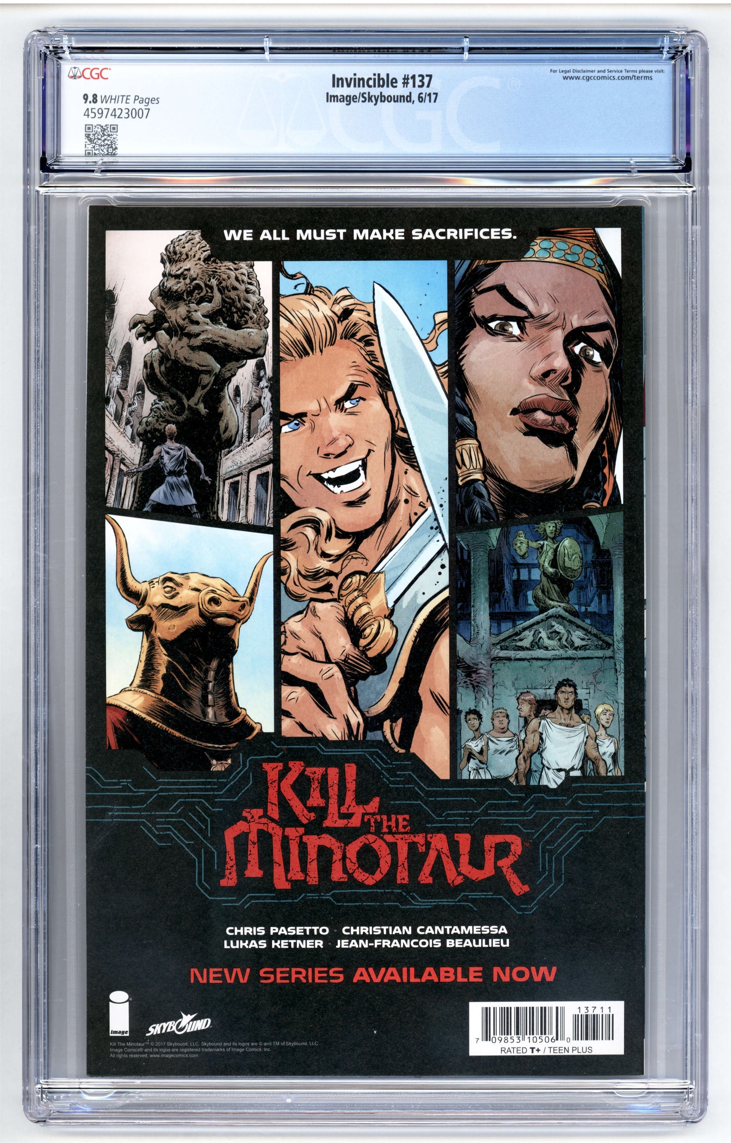 Invincible #137 CGC 9.8