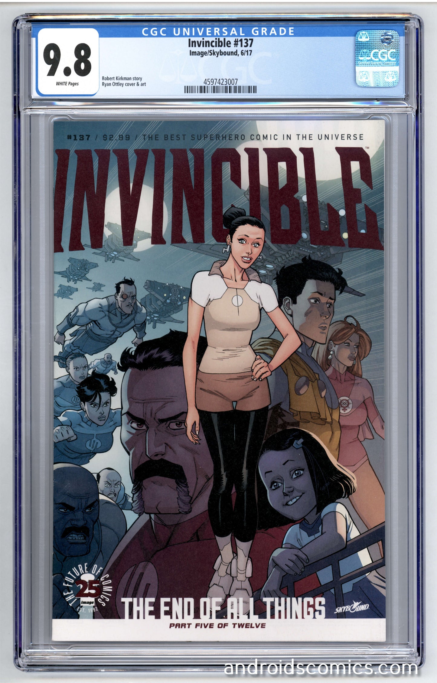 Invincible #137 CGC 9.8