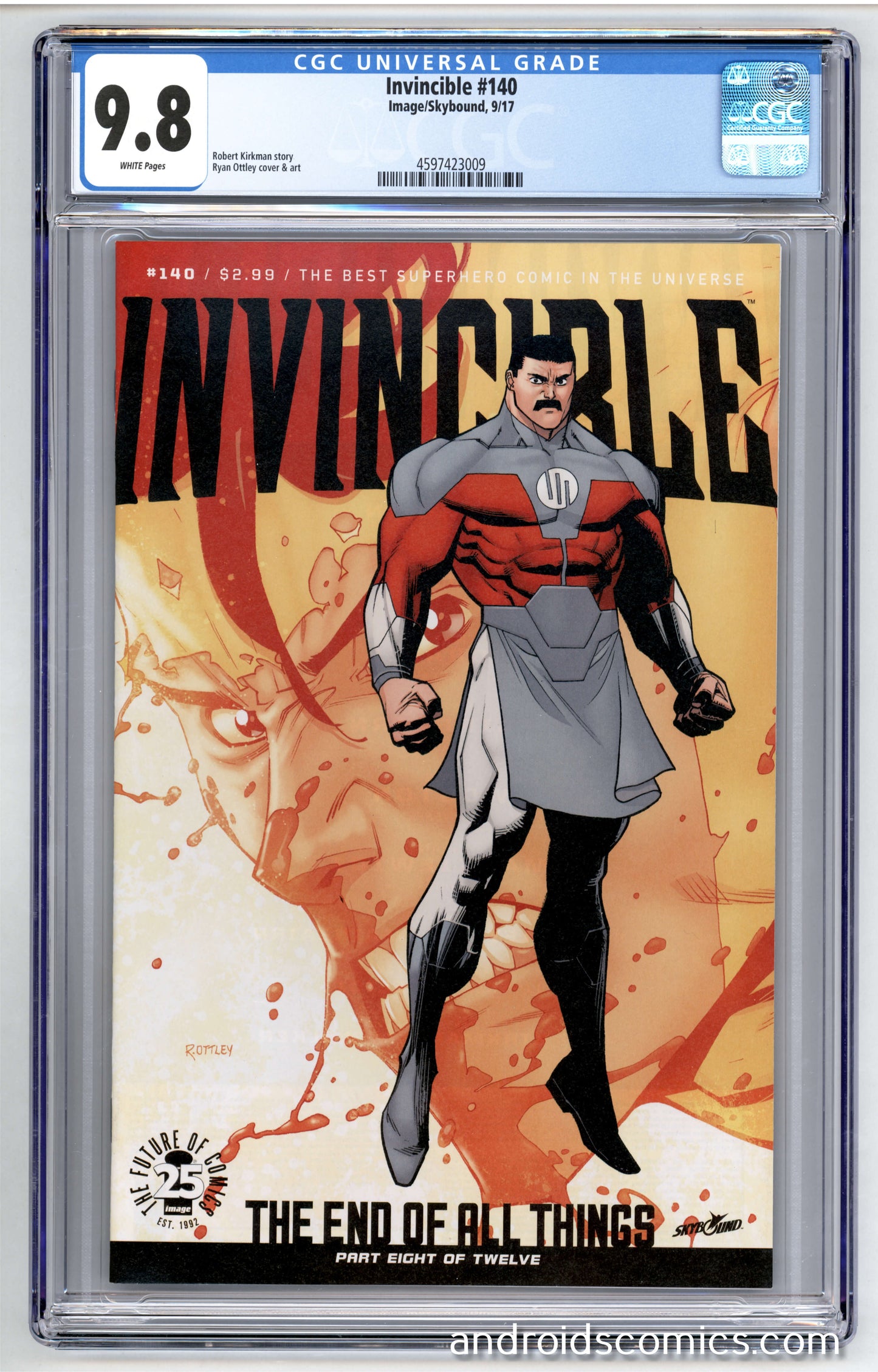 Invincible #140 CGC 9.8