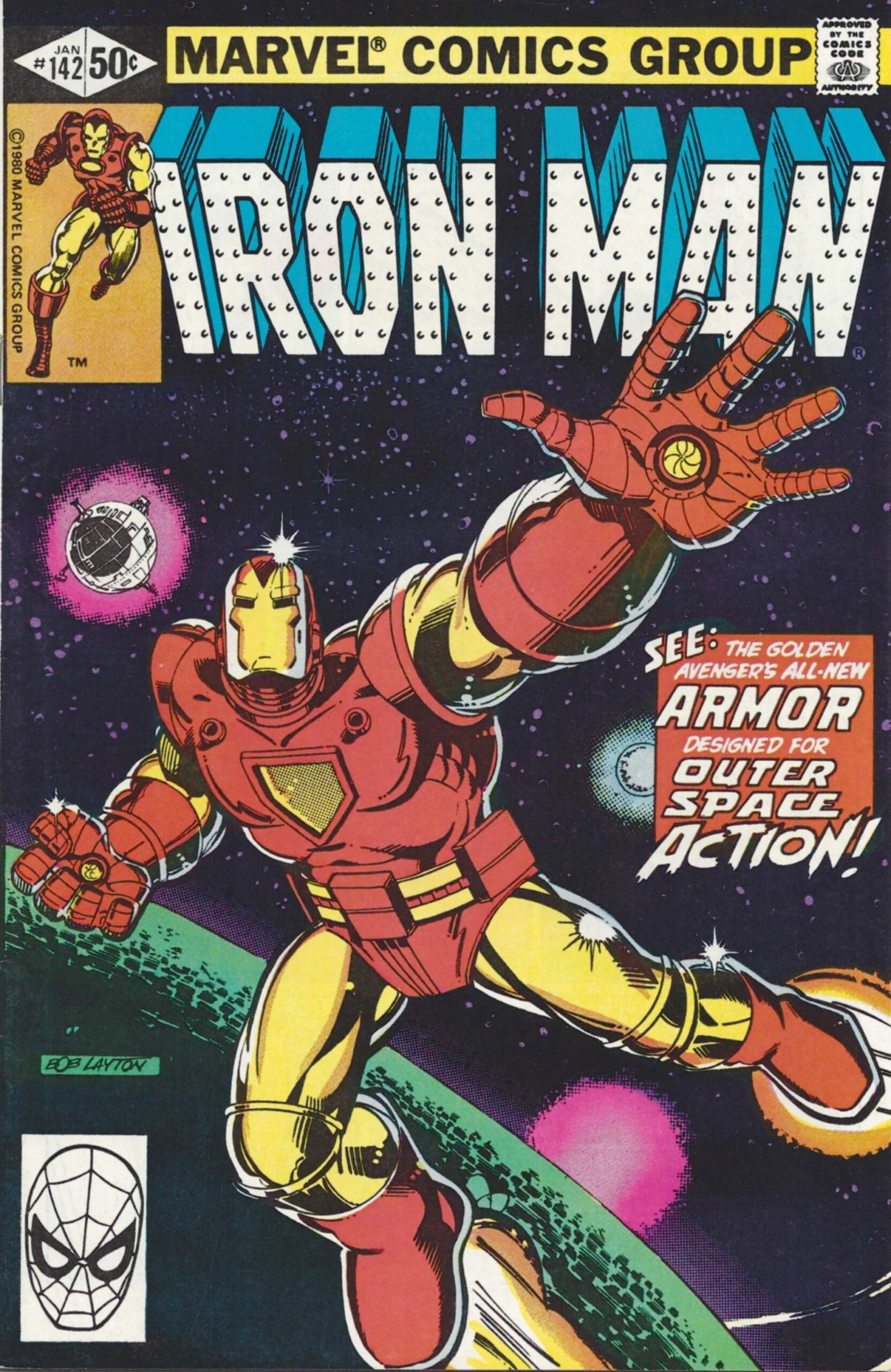 Iron Man #142 FN Debut of Iron Man's 'Space Armor I