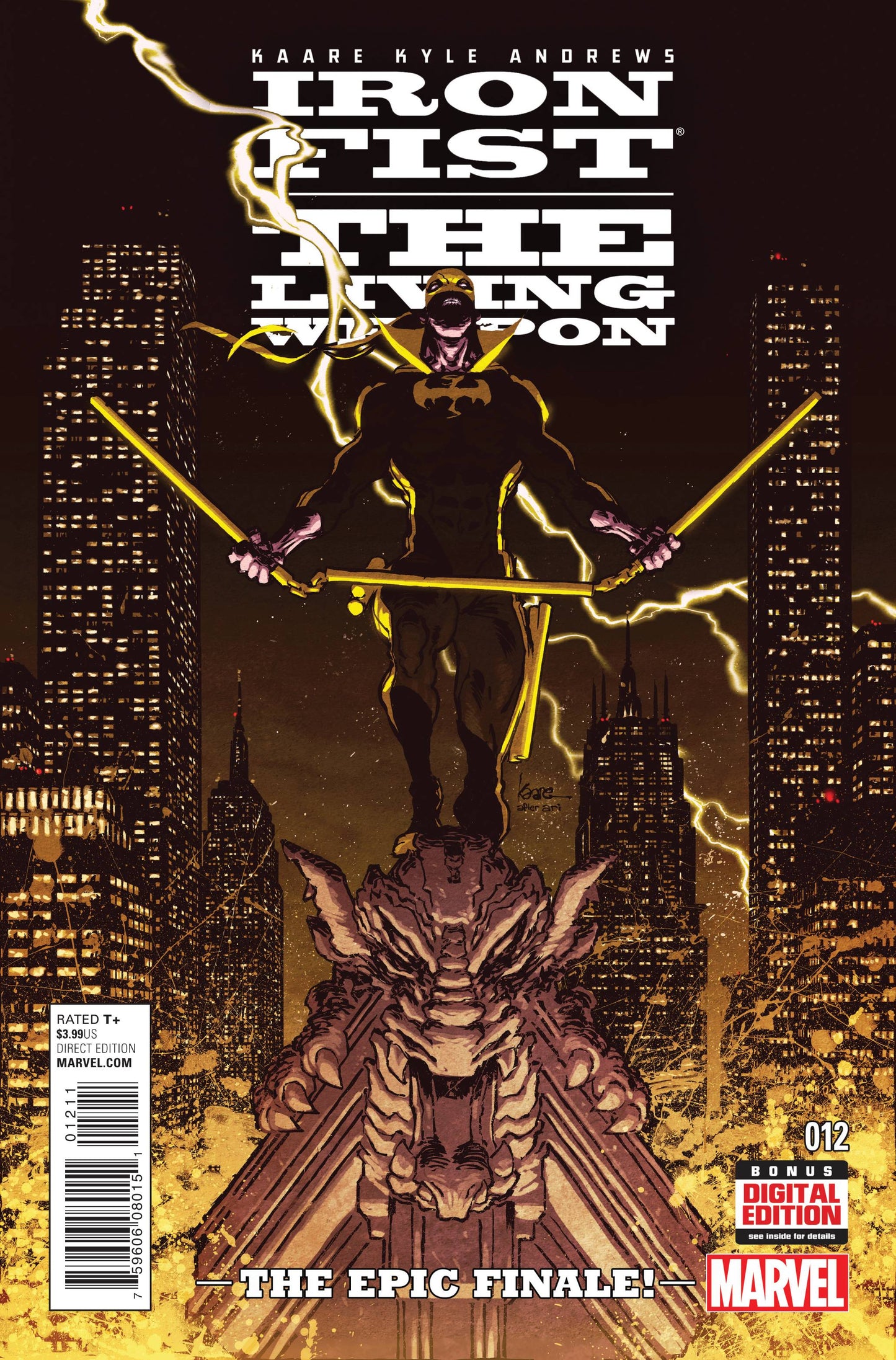 Iron Fist Living Weapon #12