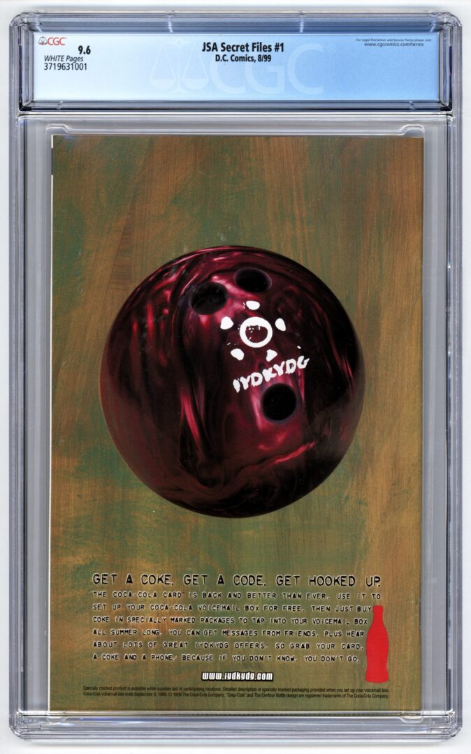 JSA Secret Files #1 CGC 9.6 1st App. of Hawkgirl (Kendra Saunders)