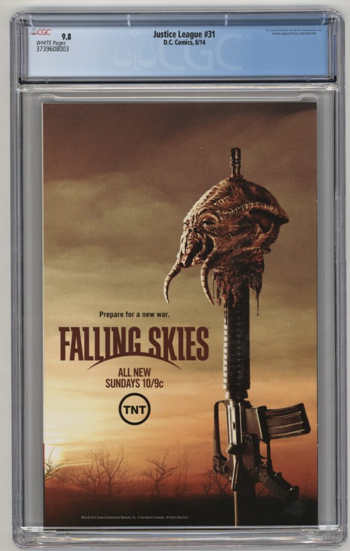 Justice League #31 CGC 9.8 1st full App. of Jessica Cruz