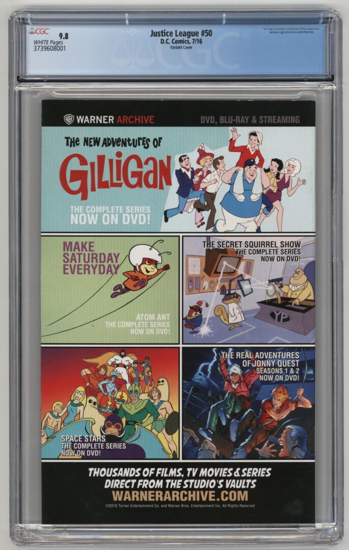 Justice League #50 CGC 9.8