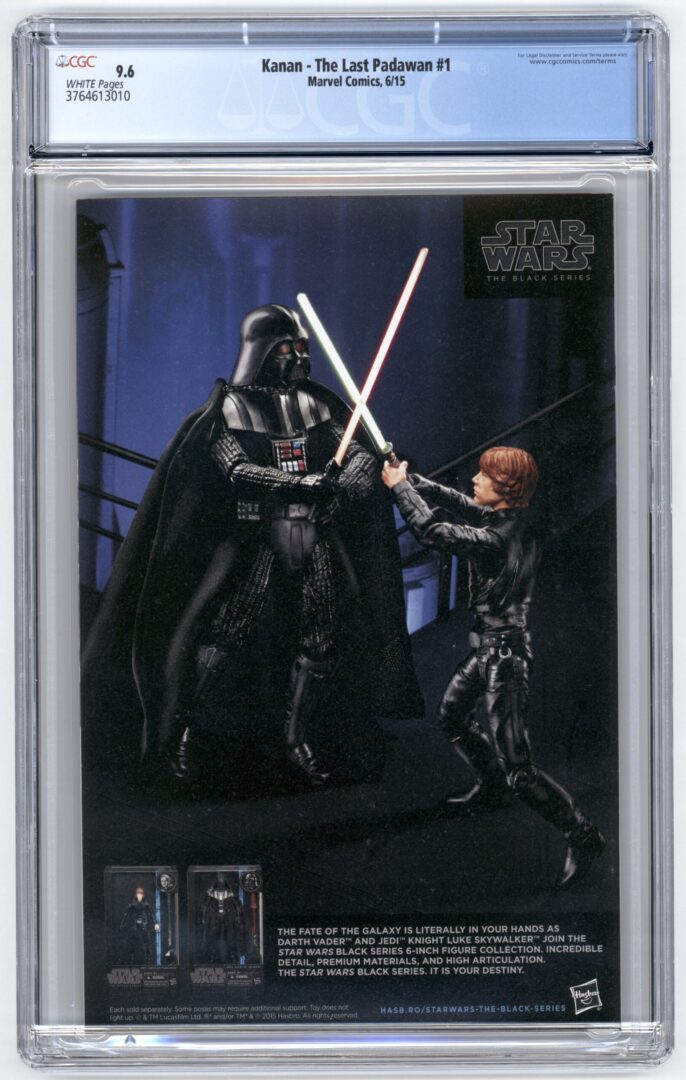 Star Wars: Kanan #1CGC 9.61st App. of Ezra & Sabine Wren
