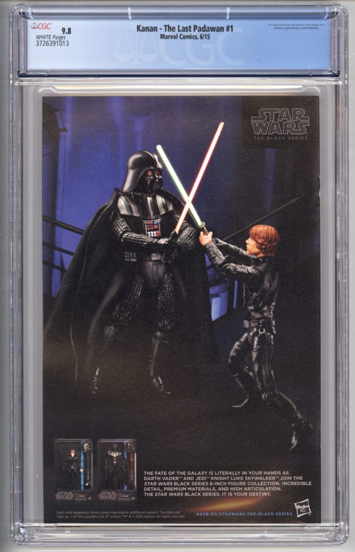 Star Wars: Kanan the Last Padawan #1 CGC 9.8 1st appearance of Kanan Jarrus