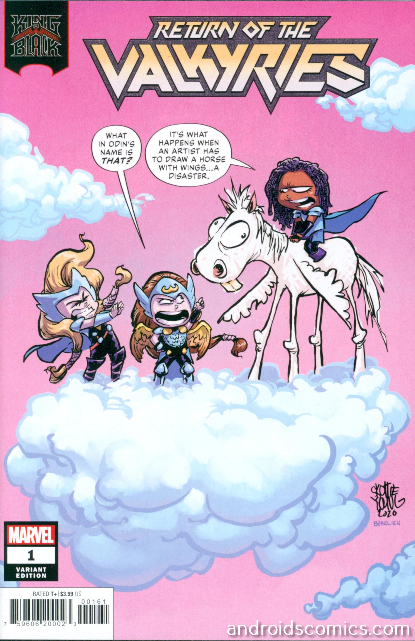 King In Black Return Of Valkyries #1 Young Variant