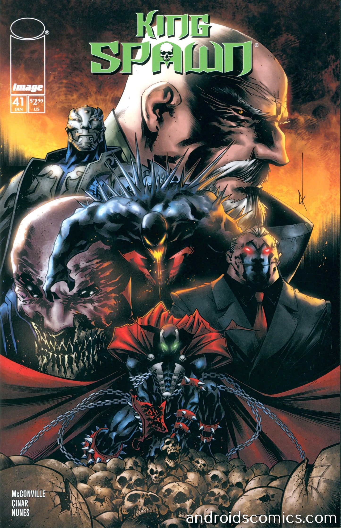 King Spawn #41 Cover B Keene