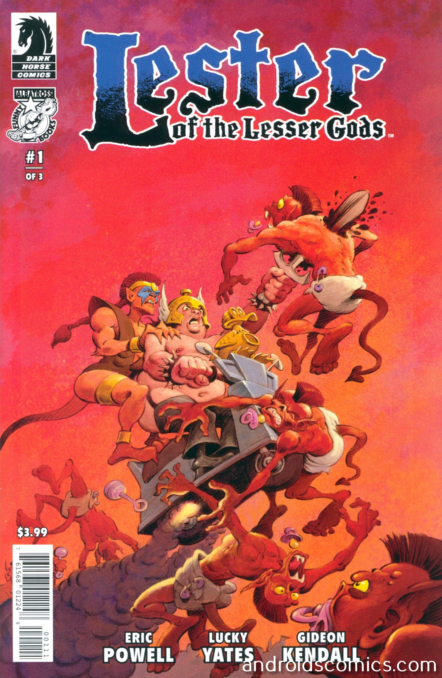 Lester Of The Lesser Gods #1 (Cover A) (Gideon Kendall)