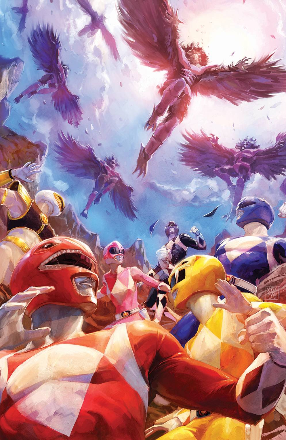 Mighty Morphin Power Rangers #10 Unlock Villian Variant