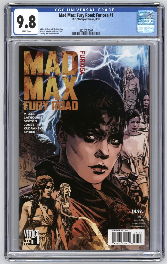 Mad Max: Fury Road: Furiosa #1 CGC 9.8 1st appearance of Furiosa