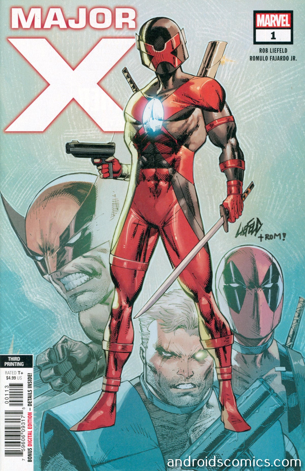 Major X #1 (Of 6) 3rd Print