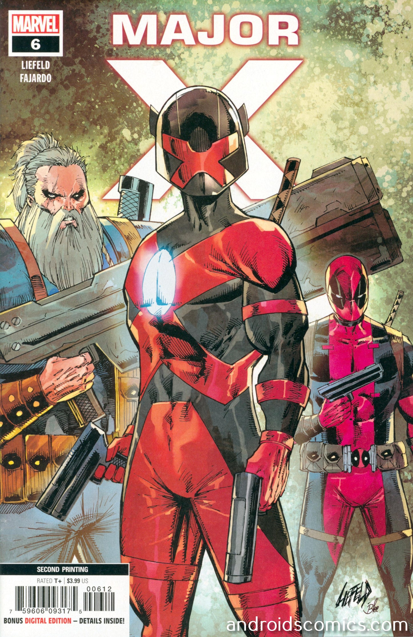 Major X #6 (Of 6) 2nd Print