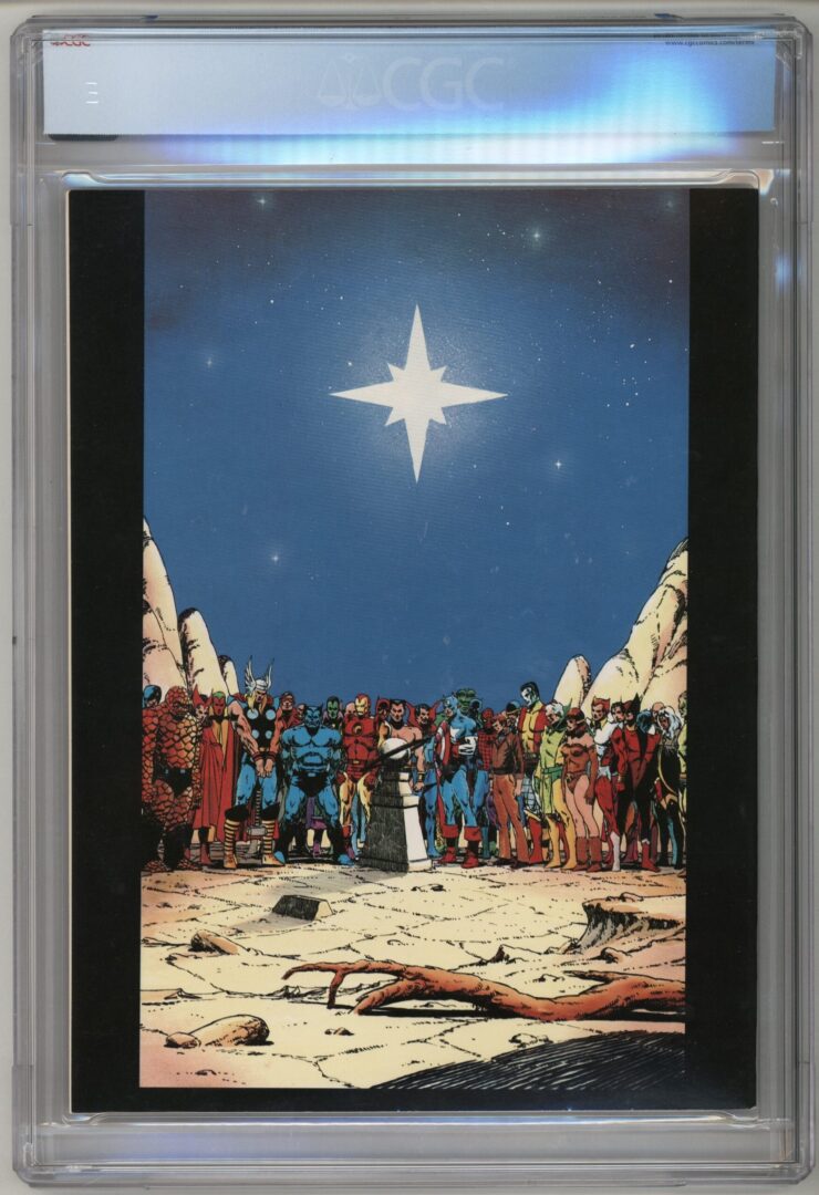 Marvel Graphic Novel #1 CGC 9.6 4th Print "Death" of Captain Marvel