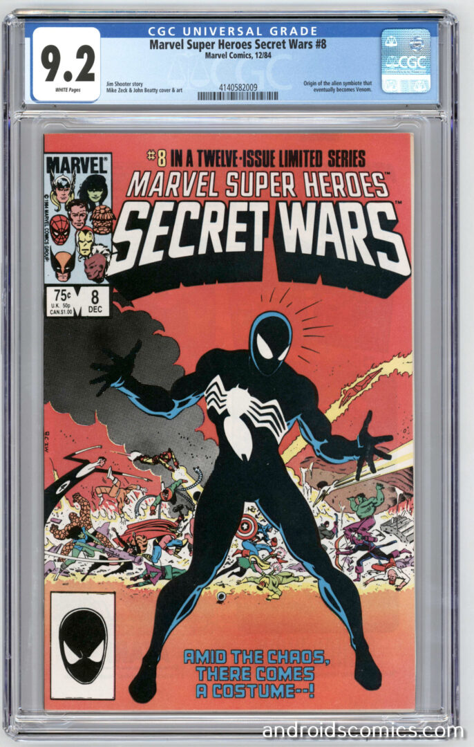 Marvel Super Heroes Secret Wars #8 CGC 9.2