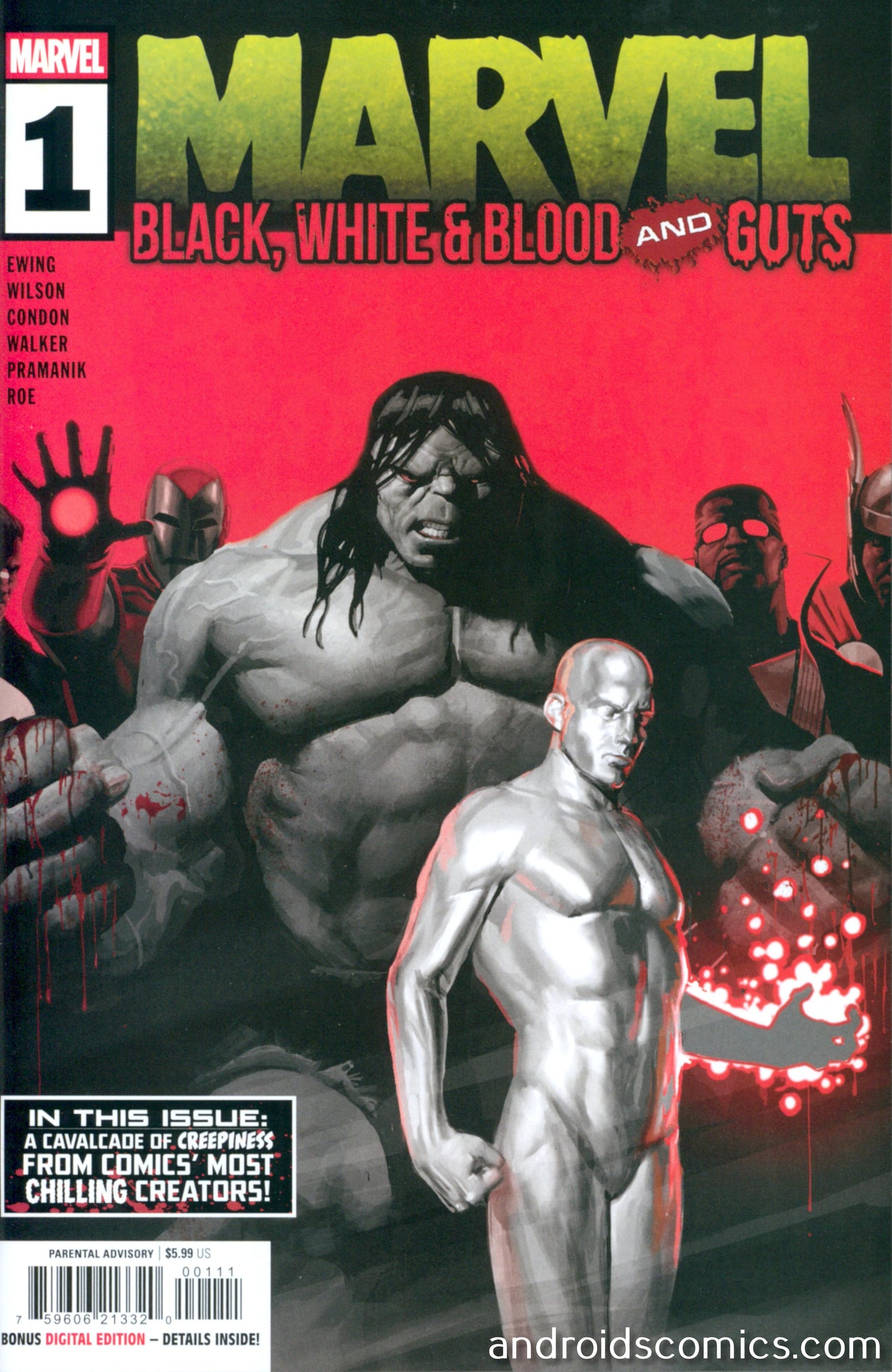 Marvel: Black, White & Blood And Guts #1