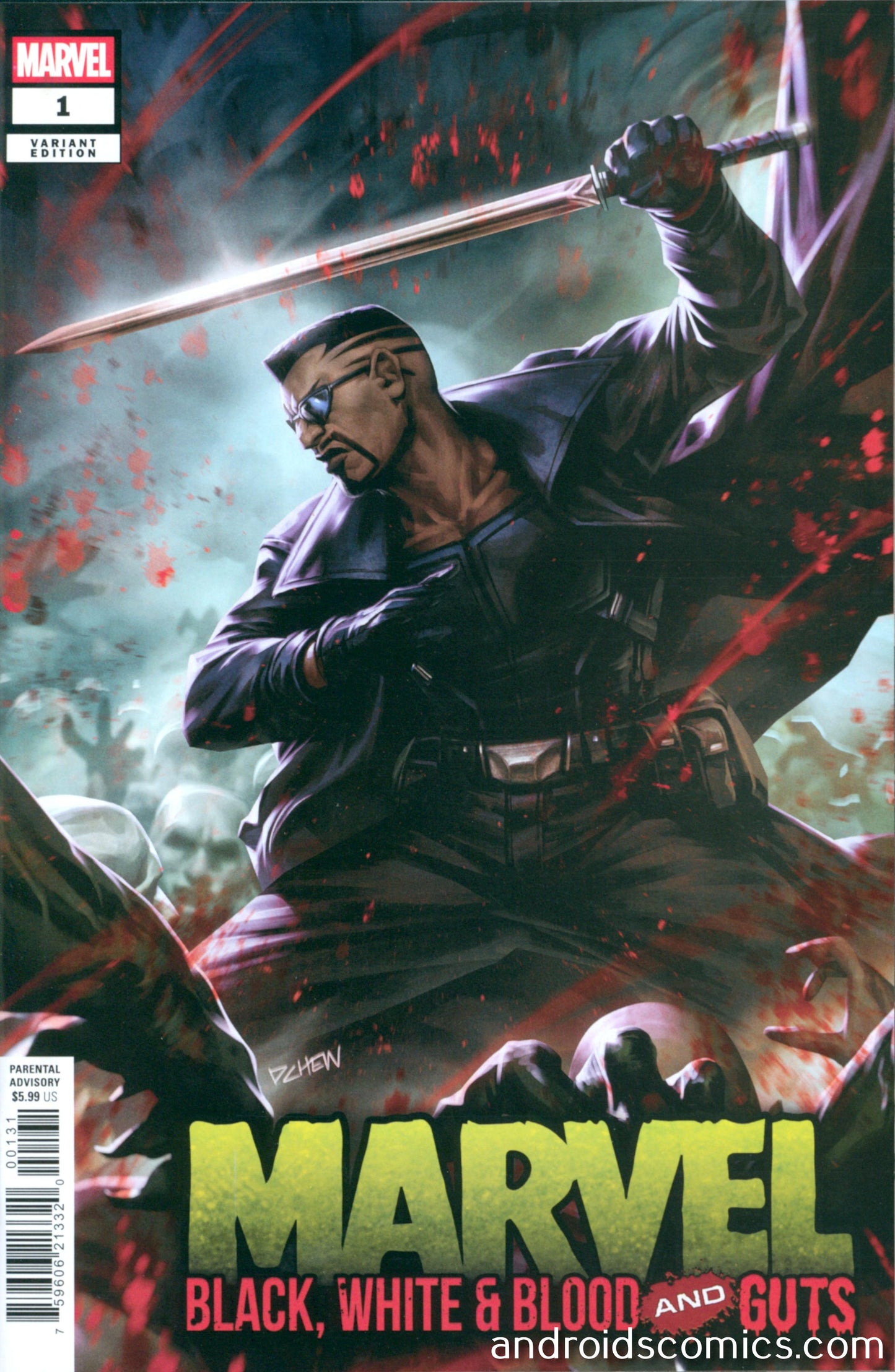 Marvel: Black, White & Blood And Guts #1 Derrick Chew Variant