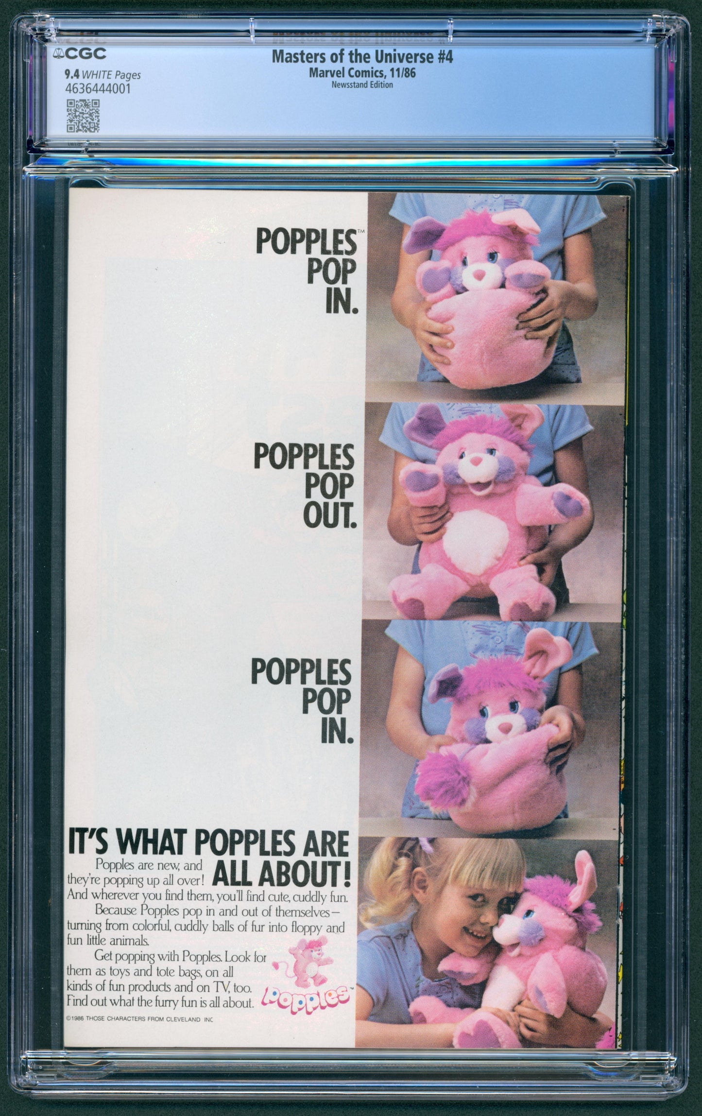 Masters of the Universe #4 CGC 9.4