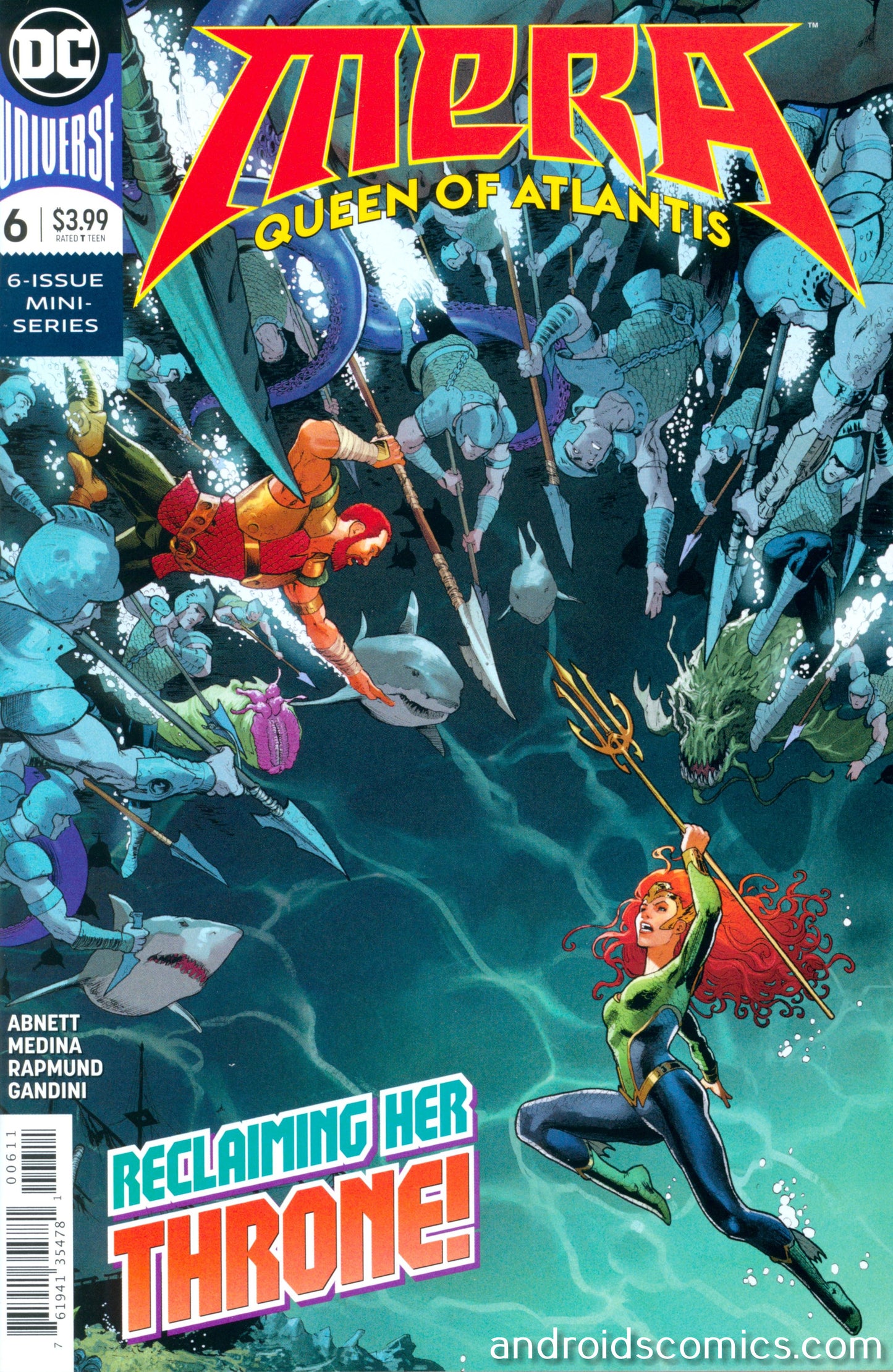 Mera Queen Of Atlantis #6 (Of 6)