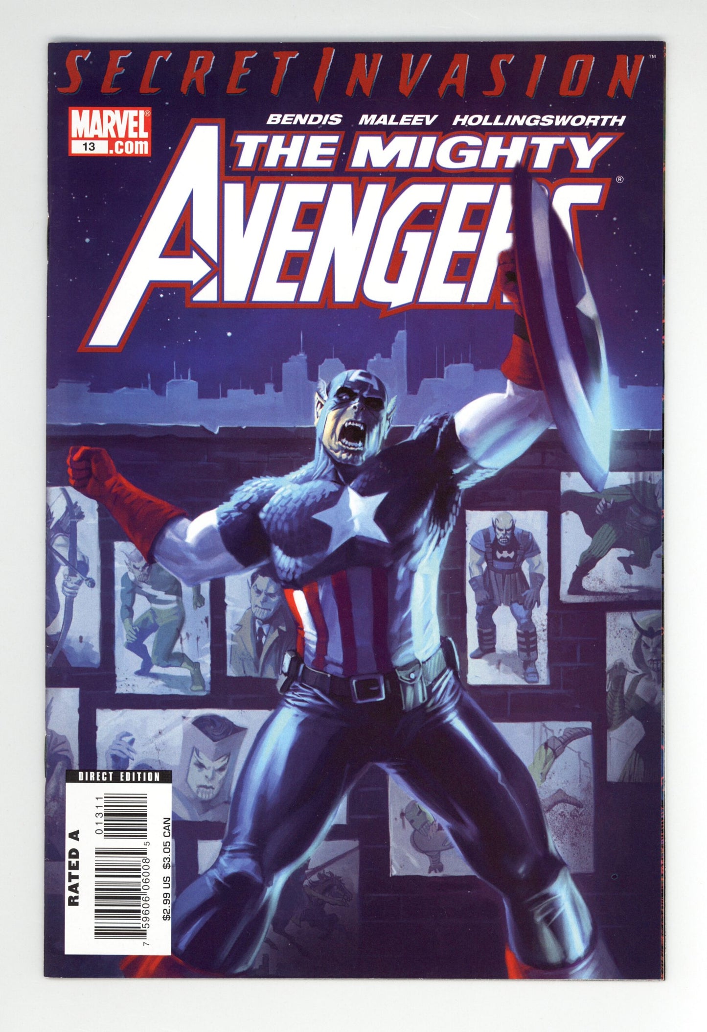 Mighty Avengers #13 VF+ 1st team appearance of the Secret Warriors
