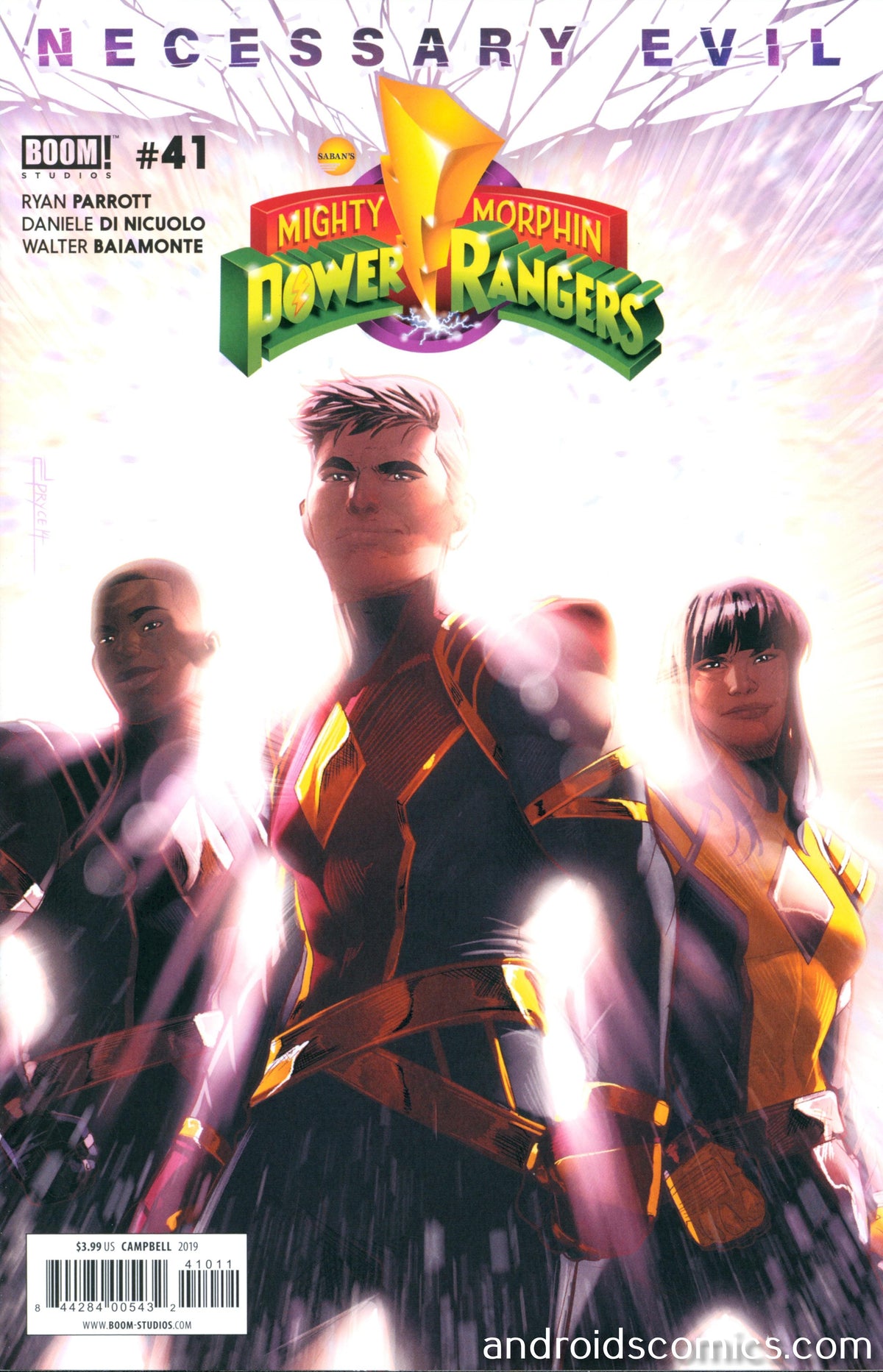 Mighty Morphin Power Rangers #41 Cover A Main Campbell