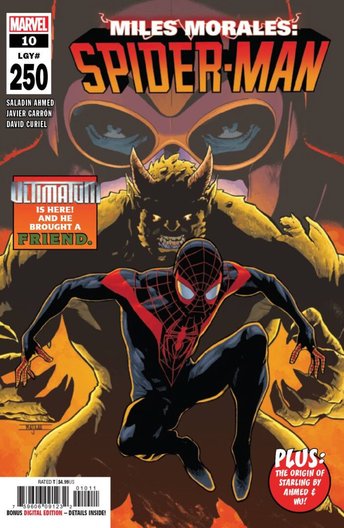 Miles Morales: Spider-Man #10 Cover A 1st appearance of Ultimatum