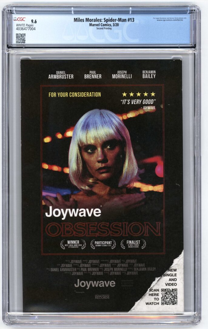 Miles Morales Spider-Man #132nd PrintCGC 9.61st App. of Billie Morales