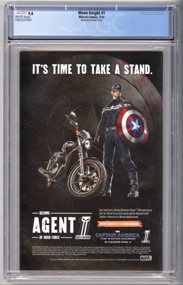 Moon Knight #1 CGC 9.4 Bill Sienkiewicz Variant