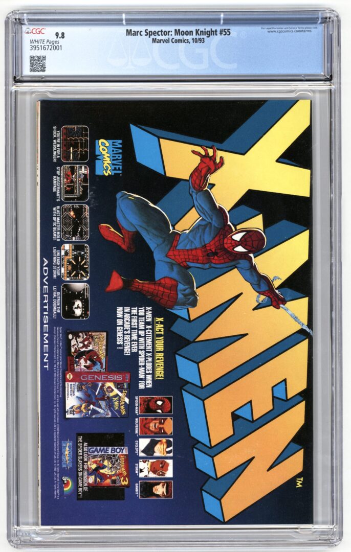 Marc Spector Moon Knight #55 CGC 9.8
