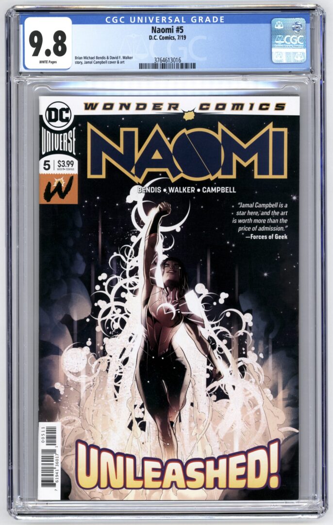 Naomi #5 CGC 9.8 1st App. of Zumbado
