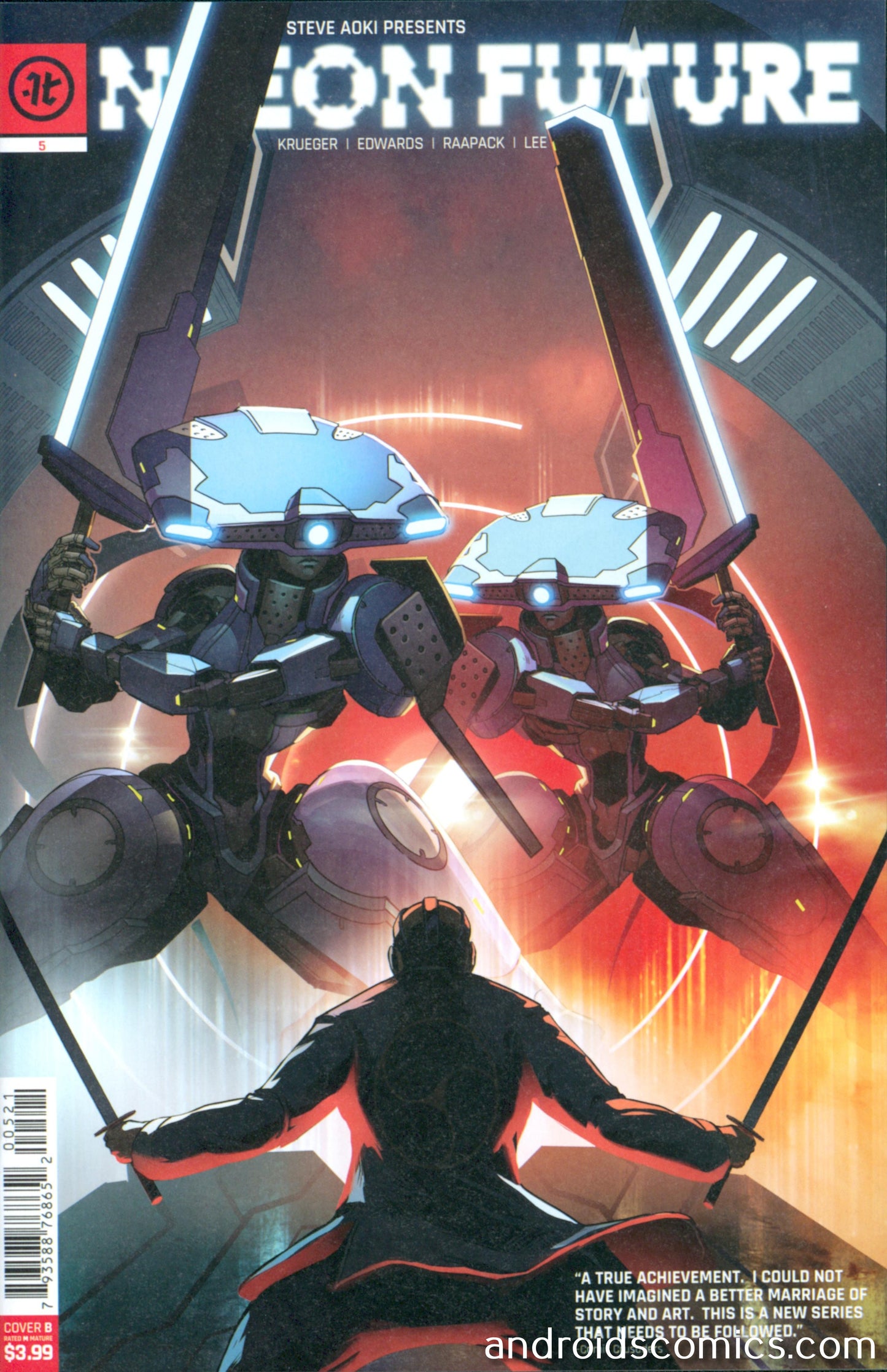 Neon Future #5 (Of 6) Cover B Raapack (Mature)