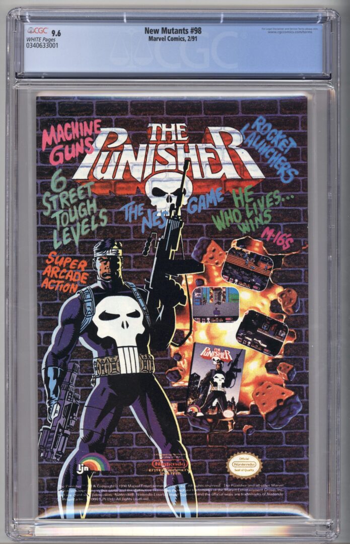 New Mutants #98 CGC 9.6 1st appearnace of Deadpool