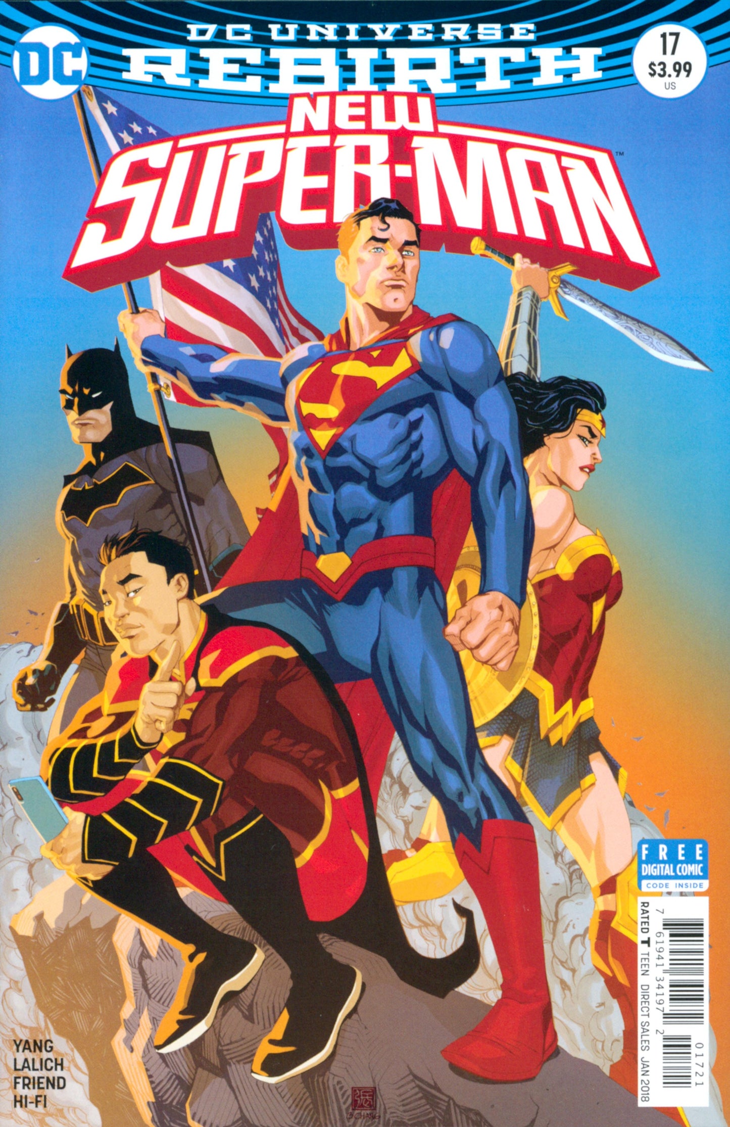 New Super Man #17 Variant Edition