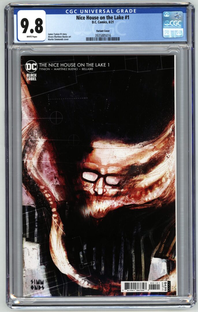 Nice House on the Lake #1 Cover B CGC 9.8