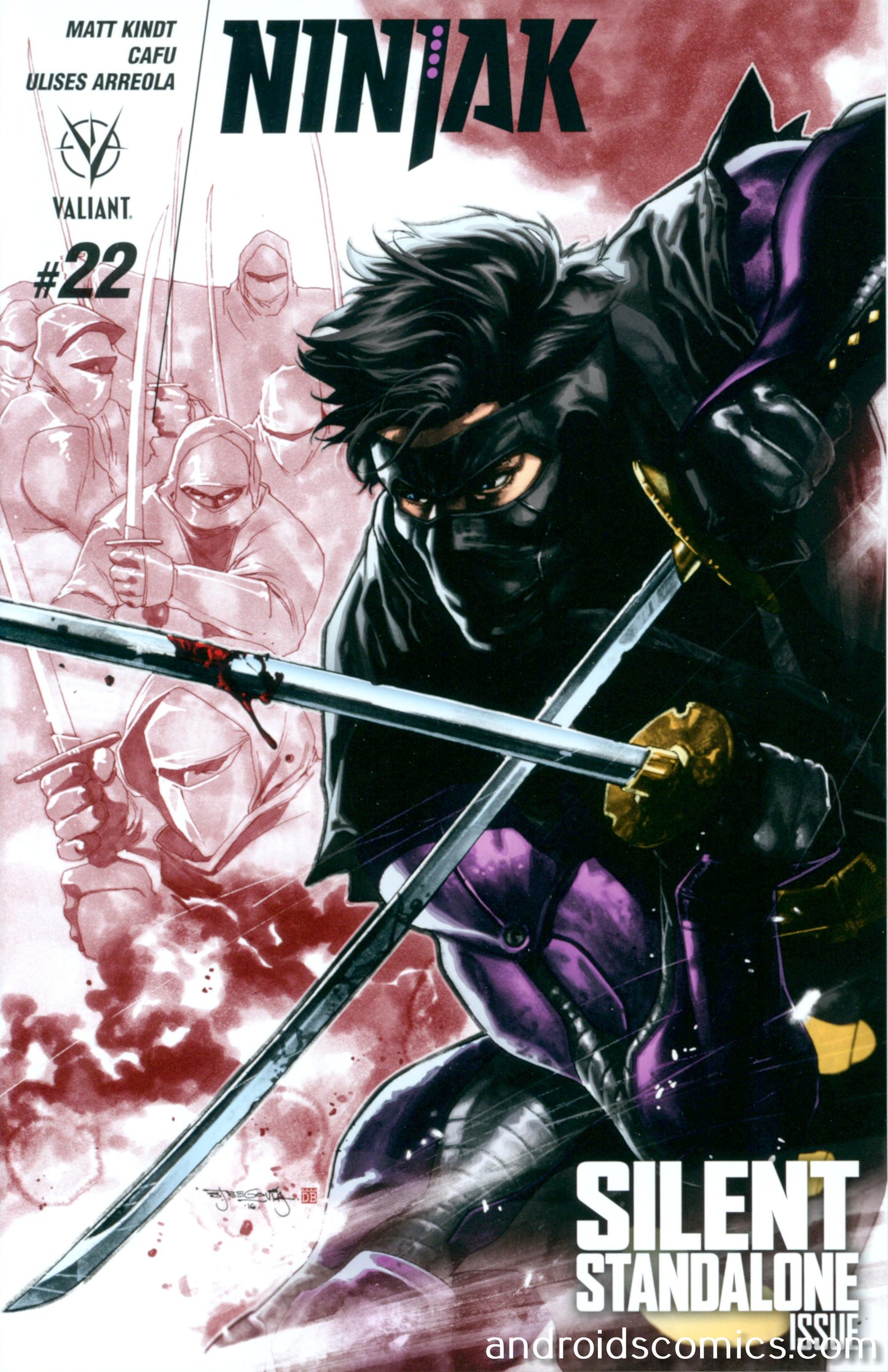 Ninjak #22 Cover A Segovia