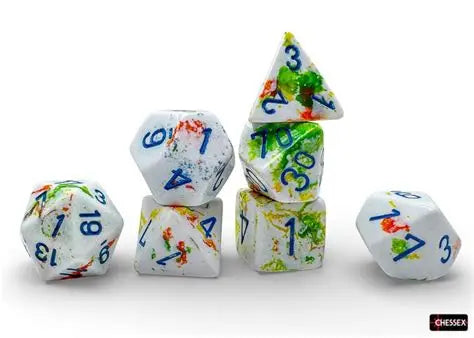 Chessex Brush Breezy Blue