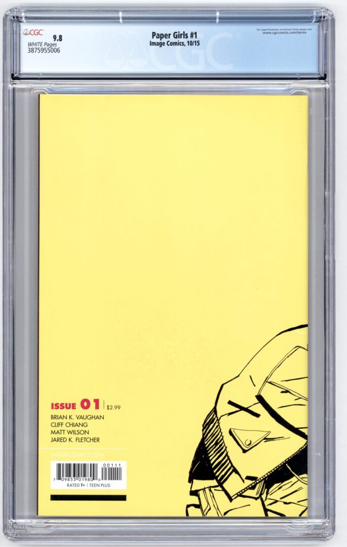 Paper Girls #1 CGC 9.8