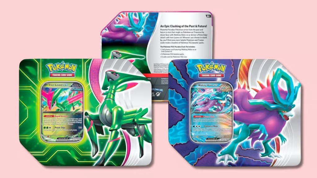Pokemon TCG Paradox Clash EX Tin