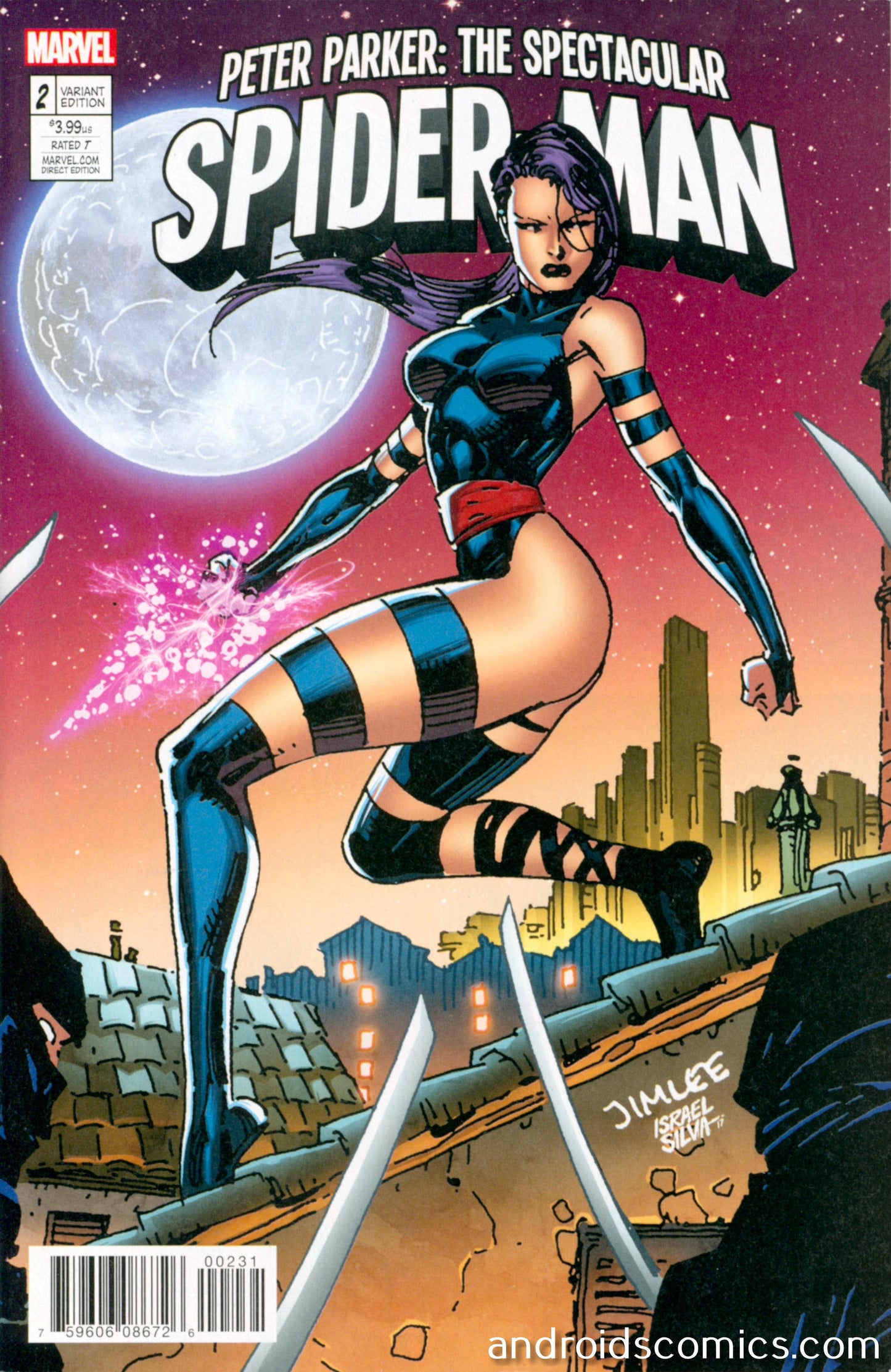 Peter Parker Spectacular Spider-Man #2 X-Men Card Variant