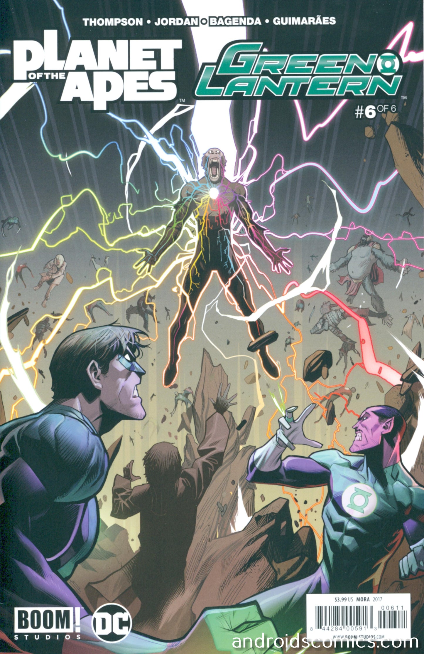 Planet Of Apes Green Lantern #6
