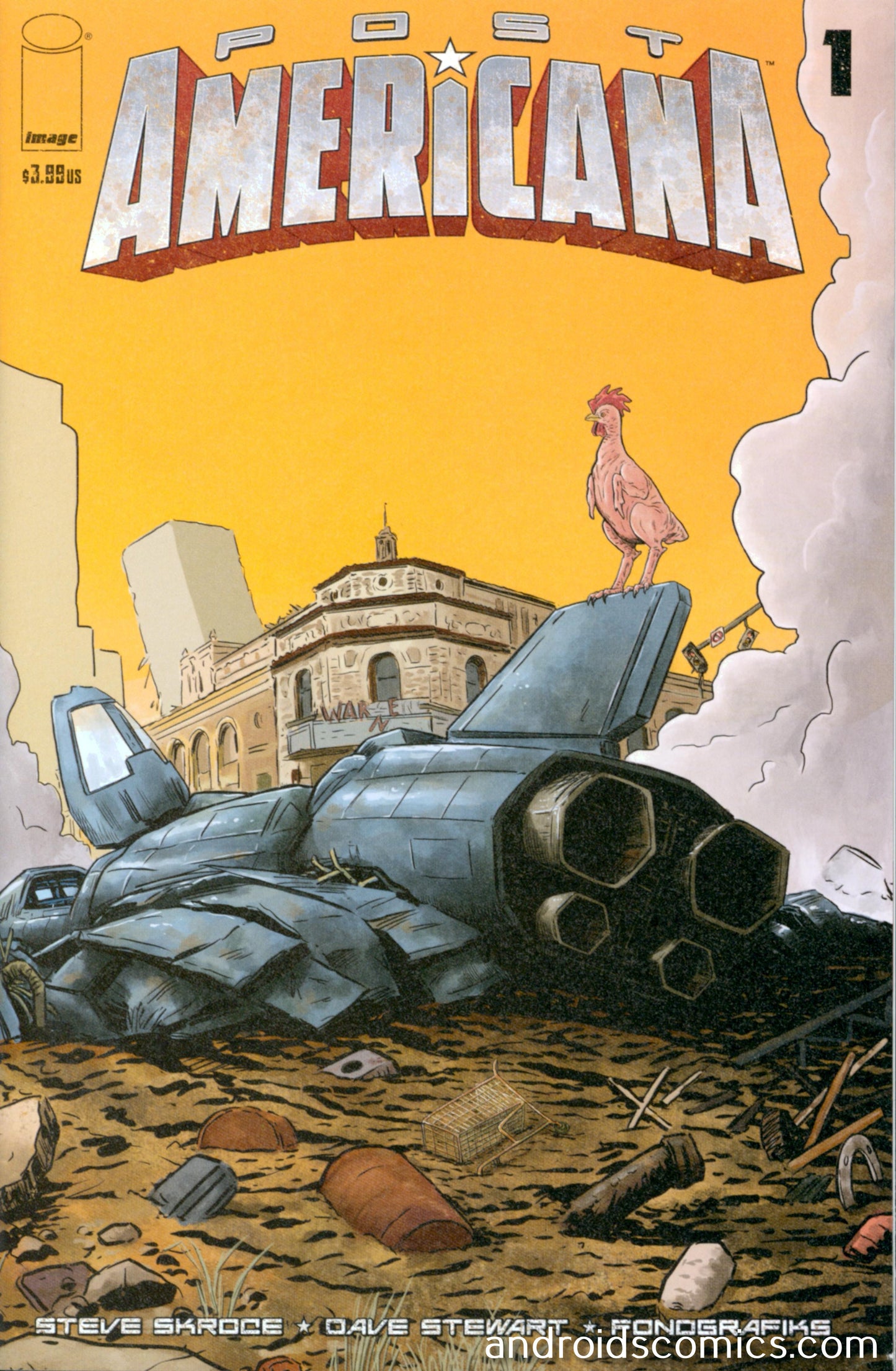 Post Americana #1 (Of 6) Cover C Pia Guerra (Mature)
