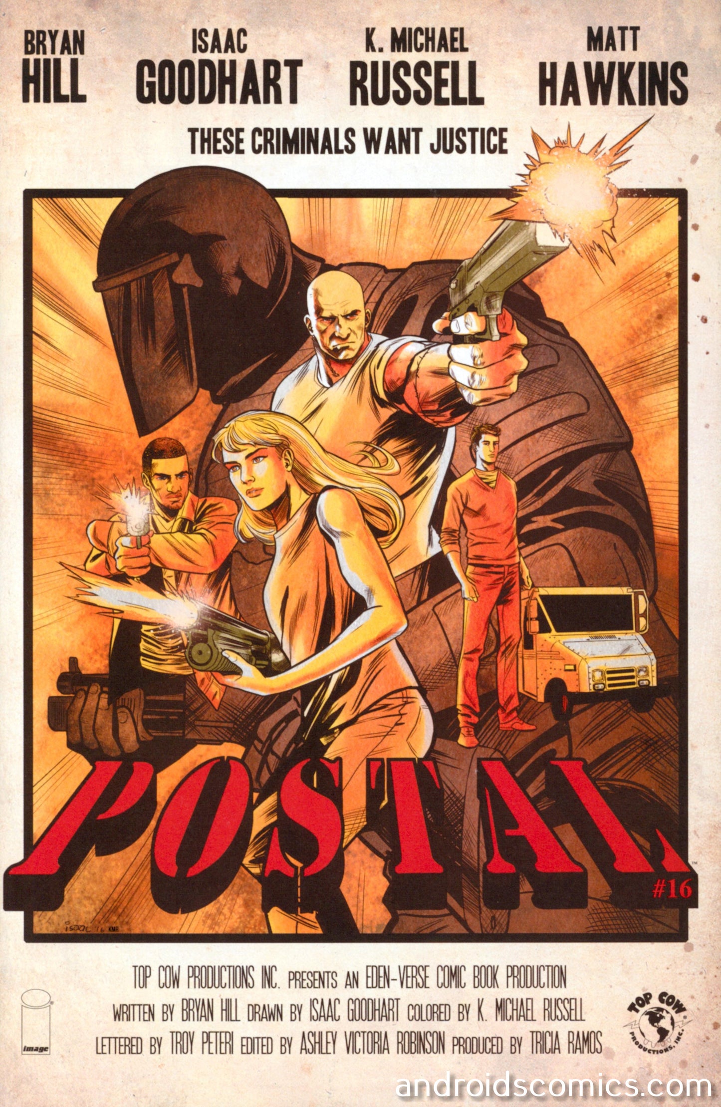 Postal #16 Cover B Goodhart (Mature)