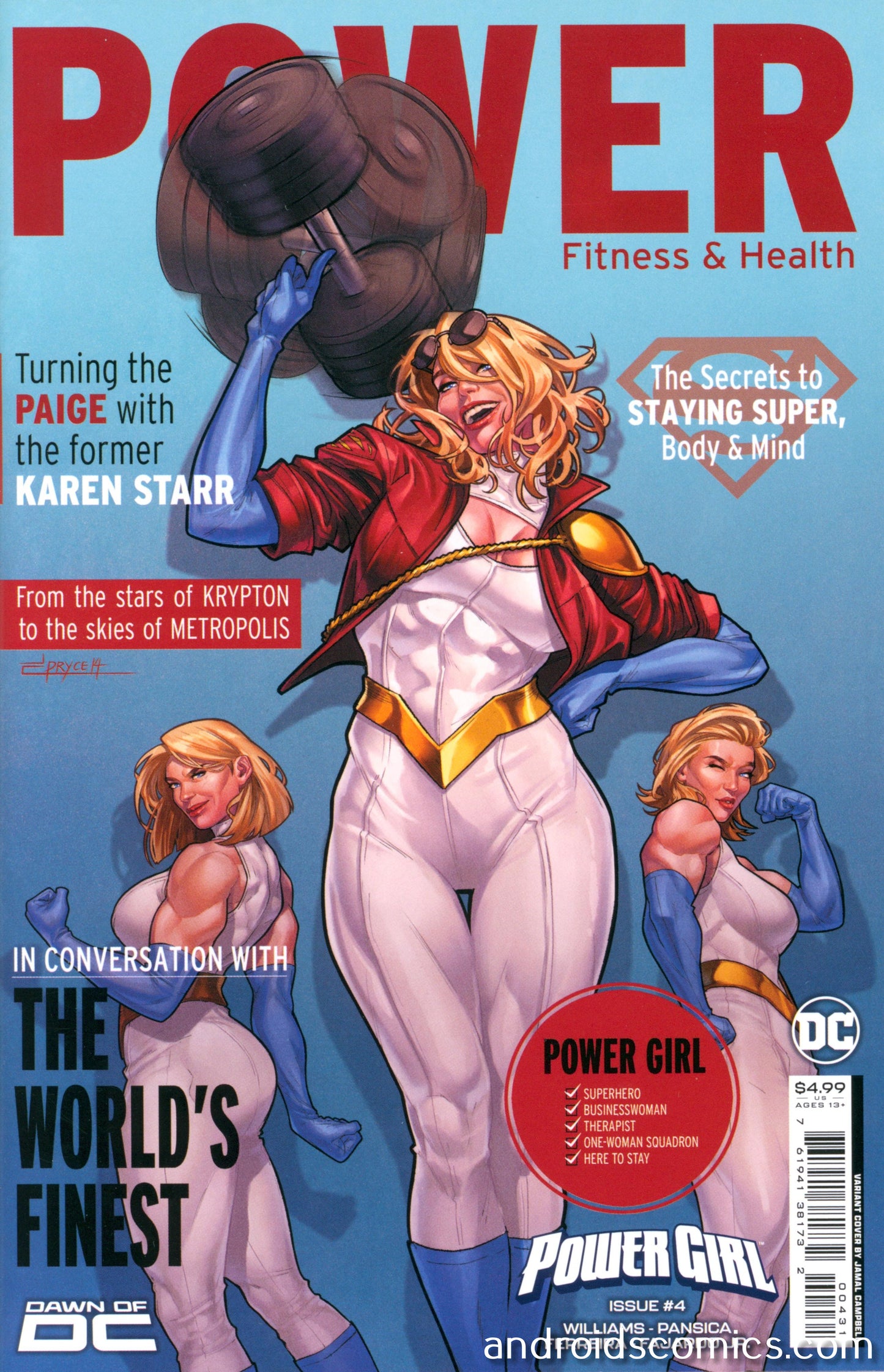 Power Girl #4 Cover C Jamal Campbell Variant
