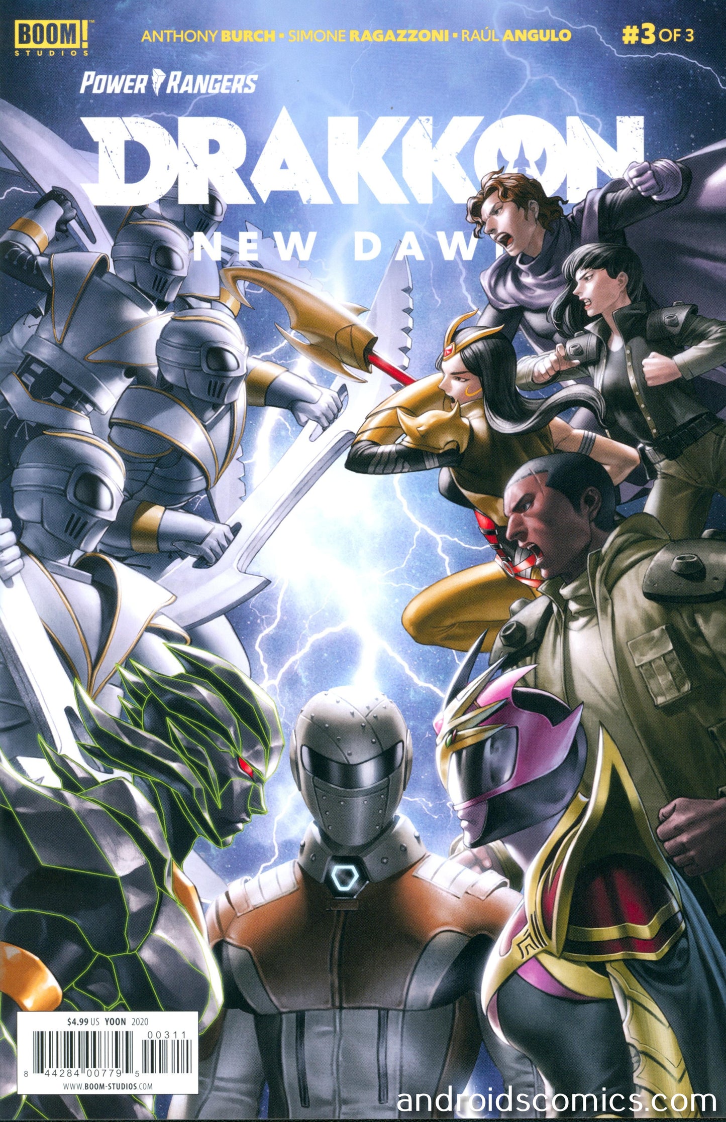 Power Rangers Drakkon New Dawn #3 Cover A Main Secret