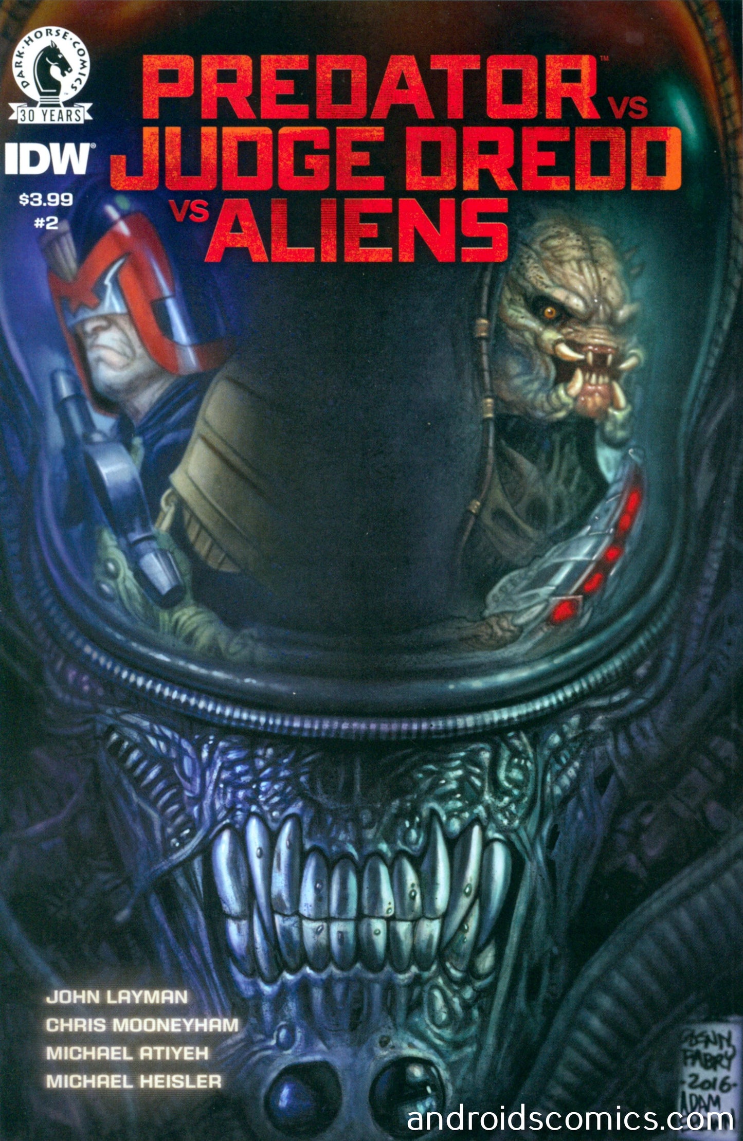 Predator vs Judge Dredd vs Aliens #2