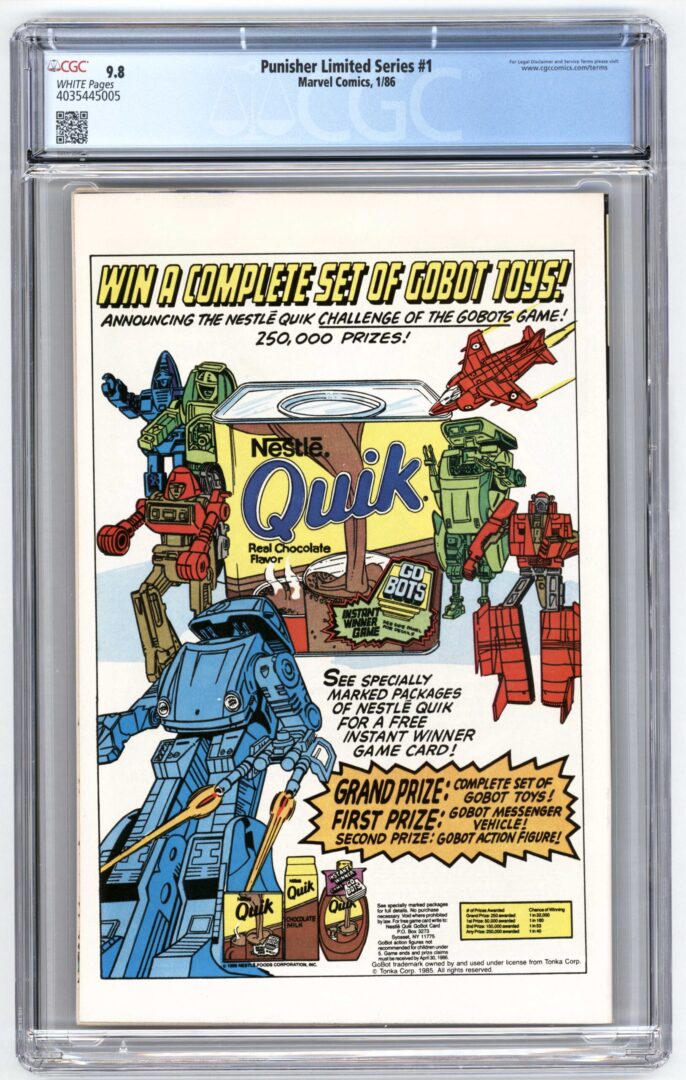 Punisher #1 CGC 9.8