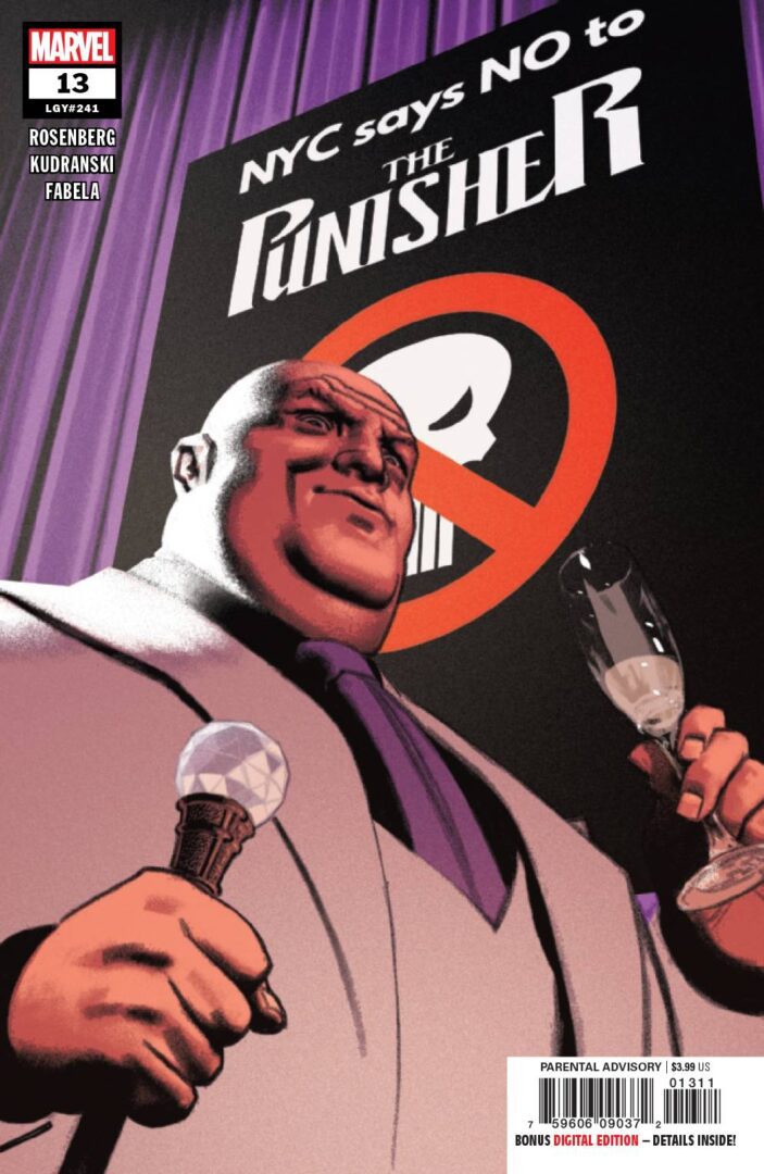 Punisher #13 NM 1st team appearance of a new Thunderbolts line-up
