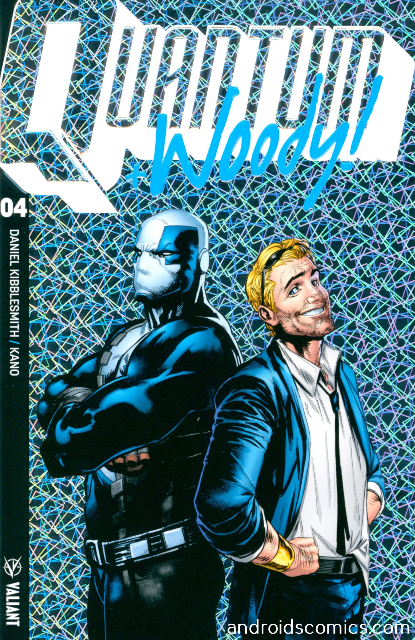 Quantum & Woody (2017) #4 Cover B Ultra Foil Shaw