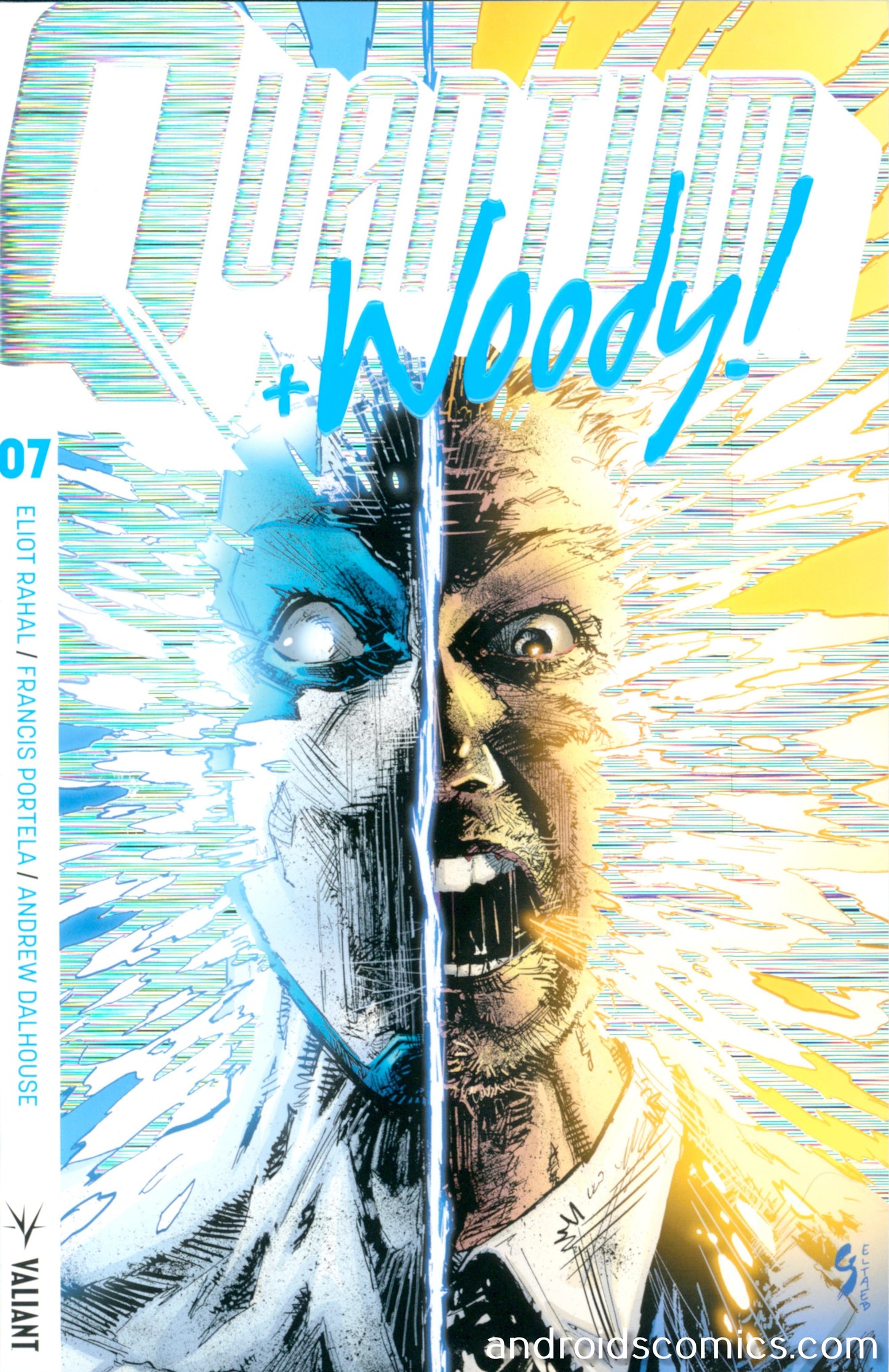 Quantum & Woody (2017) #7 Cover B Ultra Foil Shaw