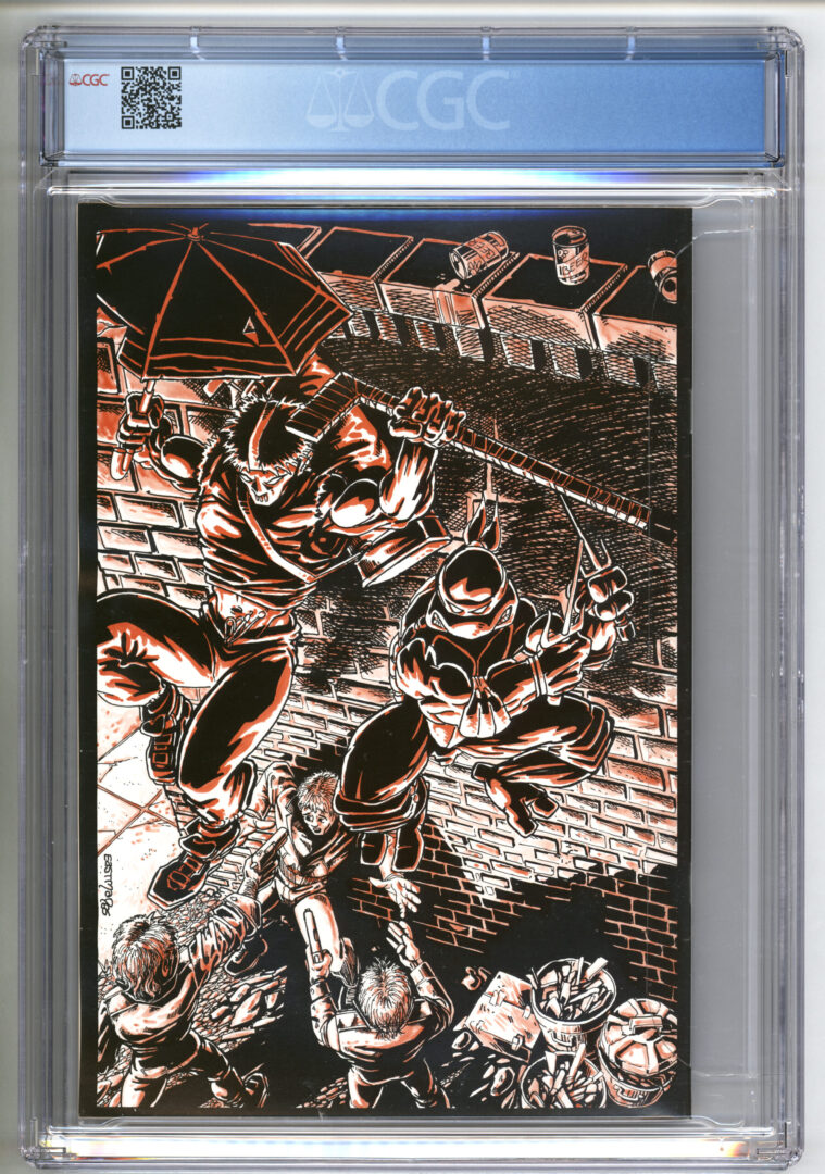 Raphael #1 CGC 8.5 1st App. of Casey Jones